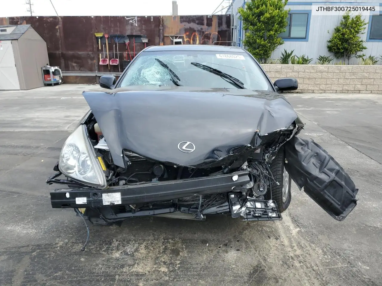 2002 Lexus Es 300 VIN: JTHBF30G725019445 Lot: 61868025