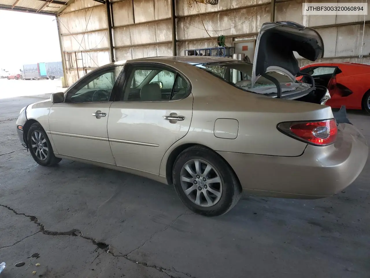 2002 Lexus Es 300 VIN: JTHBF30G320060894 Lot: 62427525