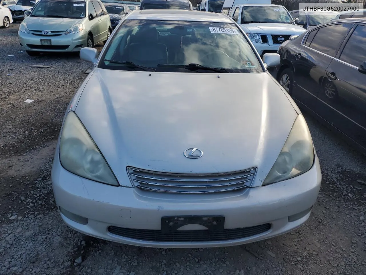 2002 Lexus Es 300 VIN: JTHBF30G520027900 Lot: 87765135