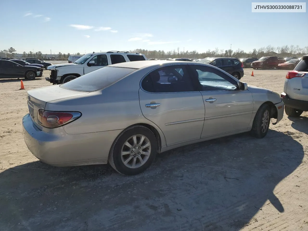 2003 Lexus Es 300 VIN: JTHBF30G330088731 Lot: 42004765
