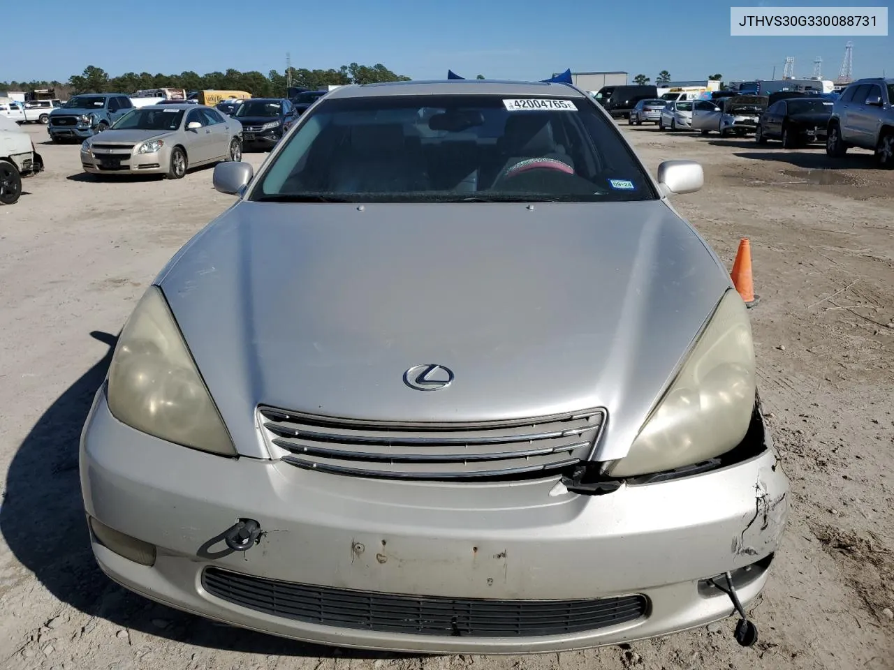 2003 Lexus Es 300 VIN: JTHBF30G330088731 Lot: 42004765