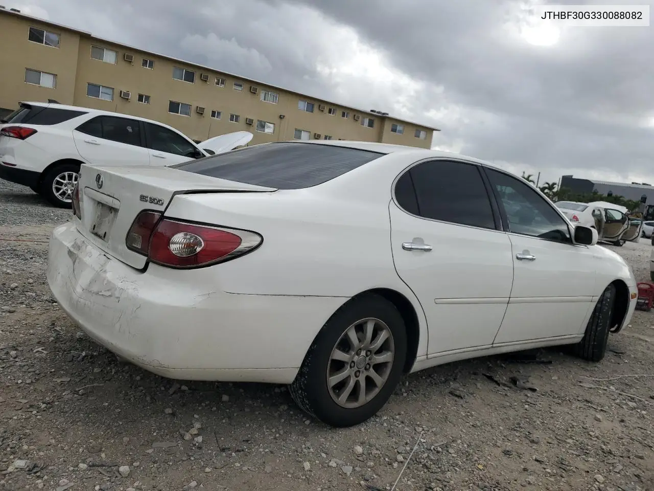 2003 Lexus Es 300 VIN: JTHBF30G330088082 Lot: 52611885