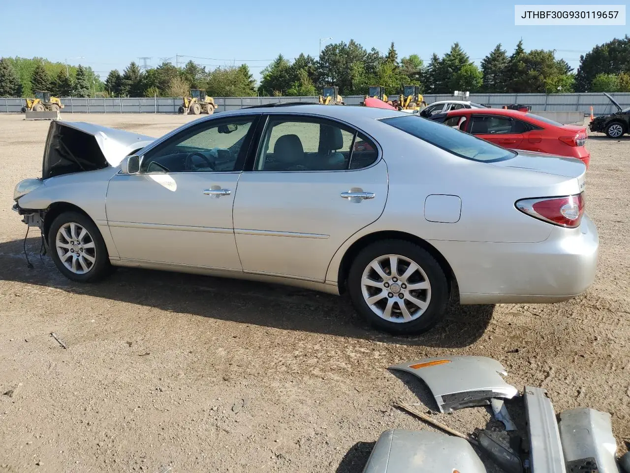 2003 Lexus Es 300 VIN: JTHBF30G930119657 Lot: 56414935