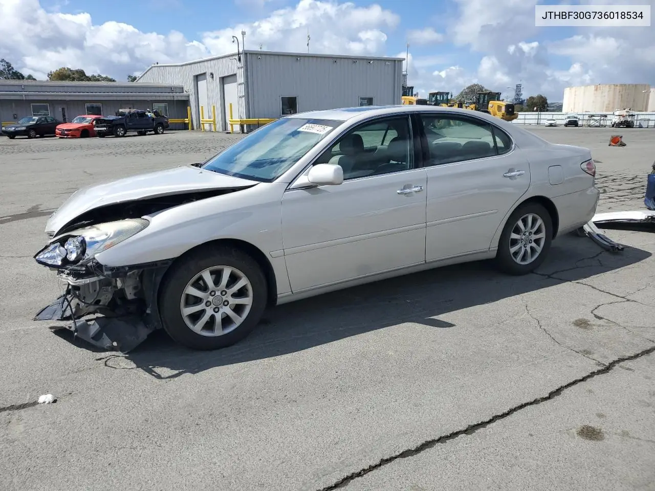 2003 Lexus Es 300 VIN: JTHBF30G736018534 Lot: 56697725