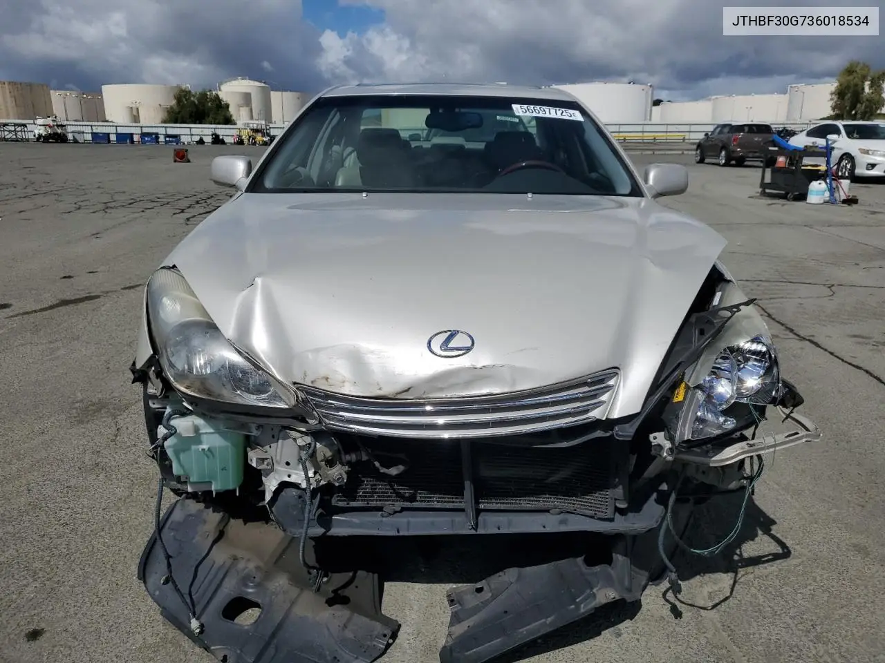 2003 Lexus Es 300 VIN: JTHBF30G736018534 Lot: 56697725