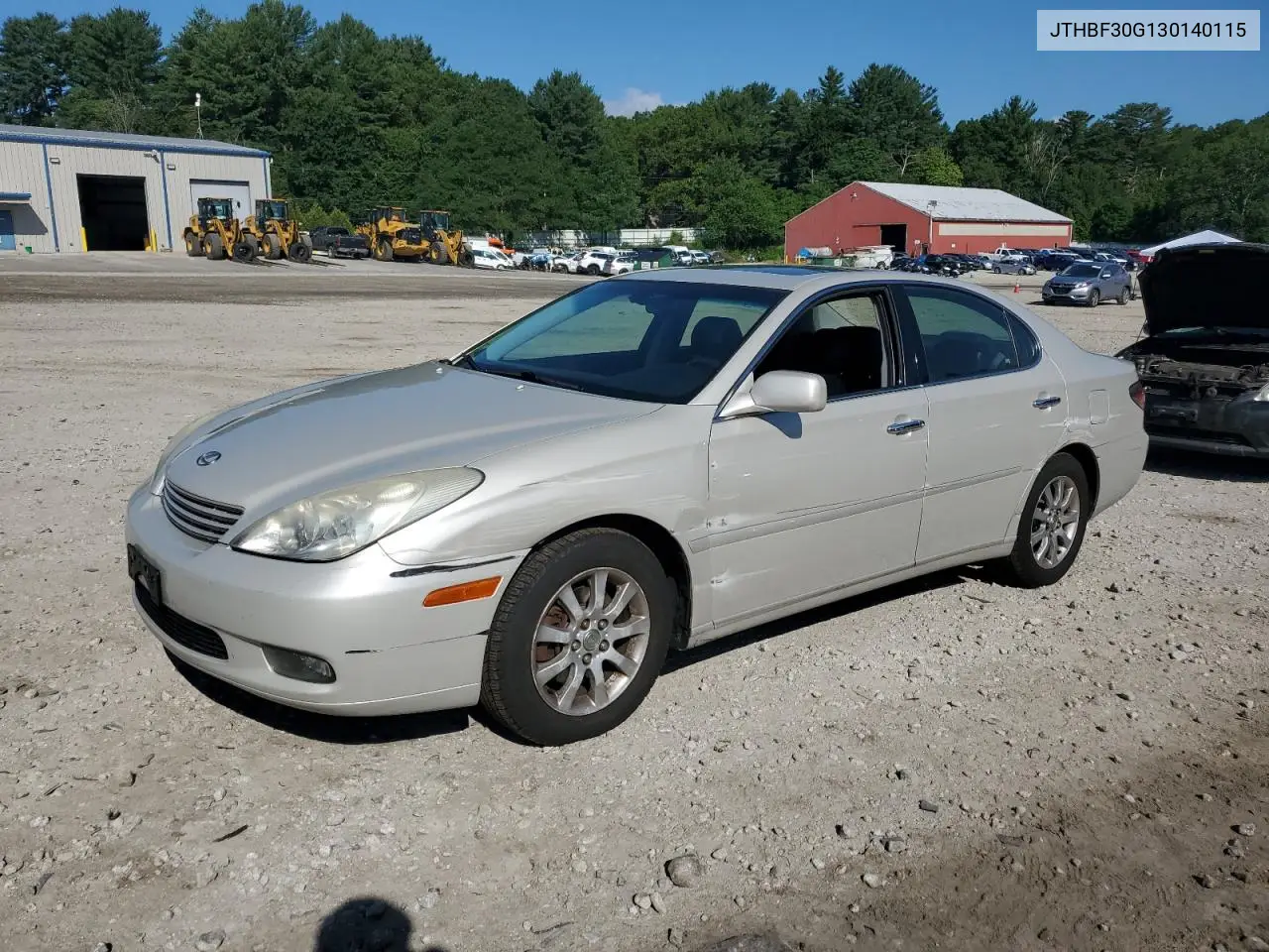 2003 Lexus Es 300 VIN: JTHBF30G130140115 Lot: 61761295