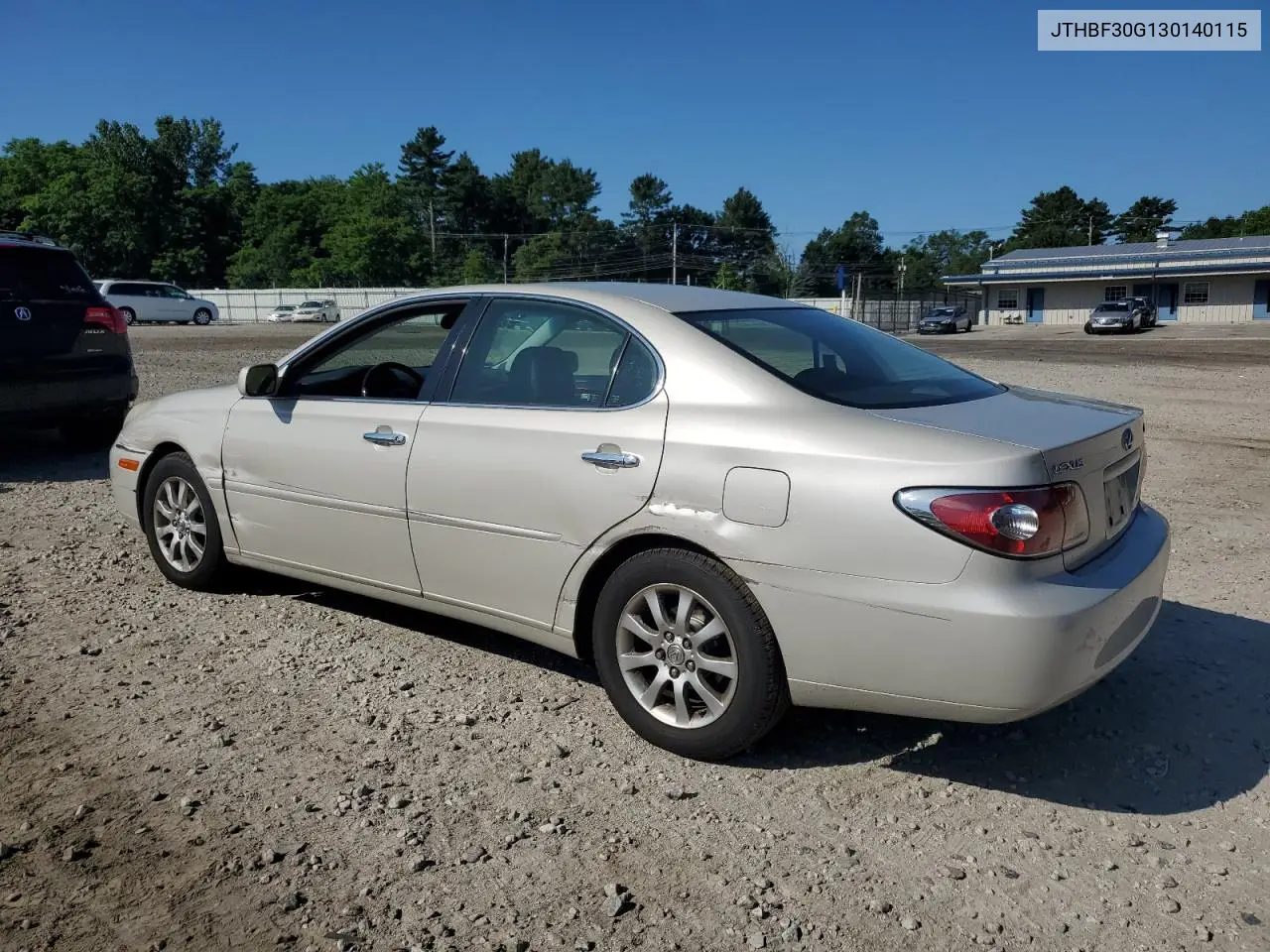 2003 Lexus Es 300 VIN: JTHBF30G130140115 Lot: 61761295
