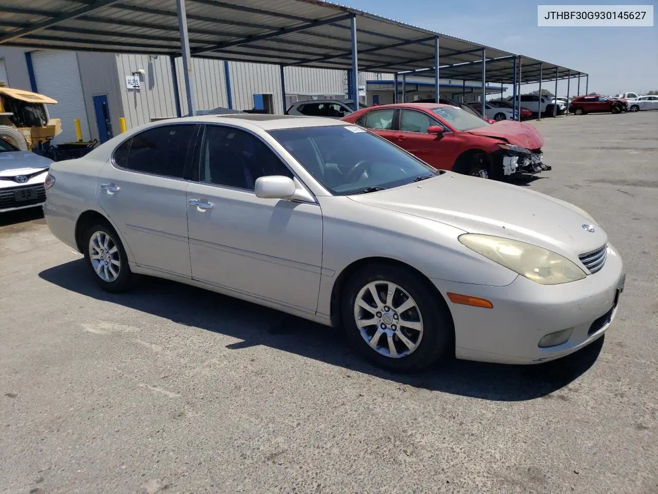 2003 Lexus Es 300 VIN: JTHBF30G930145627 Lot: 62378965
