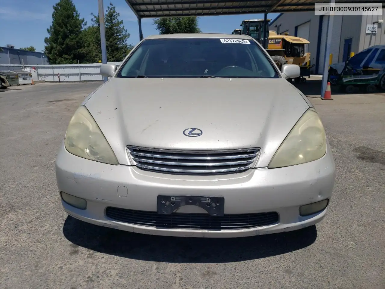2003 Lexus Es 300 VIN: JTHBF30G930145627 Lot: 62378965