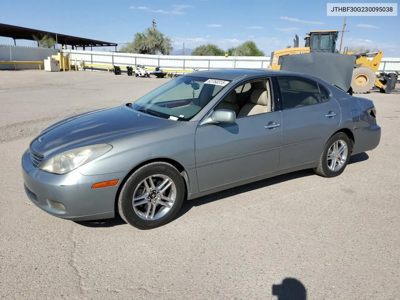 2003 Lexus Es 300 VIN: JTHBF30G230095038 Lot: 62768315