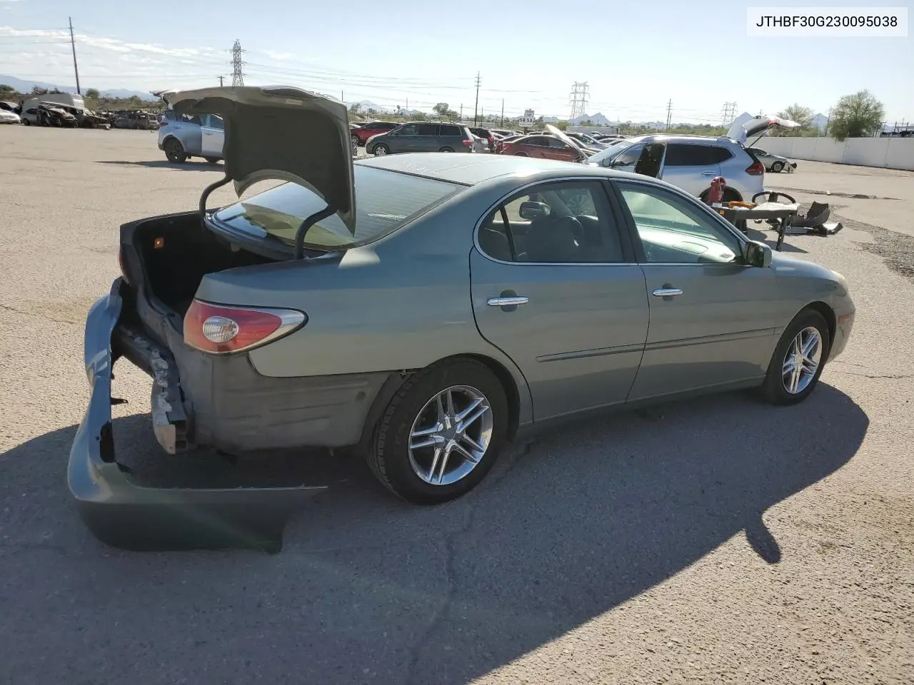 2003 Lexus Es 300 VIN: JTHBF30G230095038 Lot: 62768315