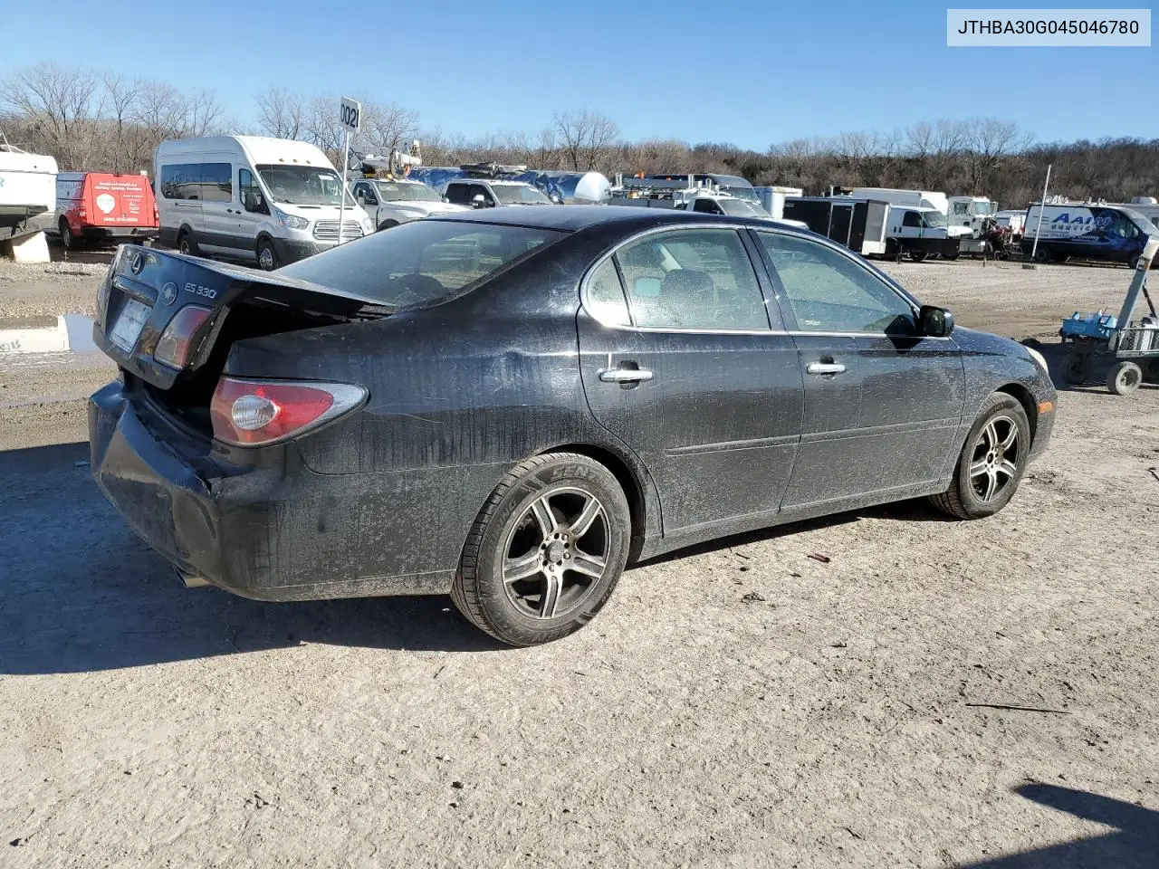 2004 Lexus Es 330 VIN: JTHBA30G045046780 Lot: 47369565