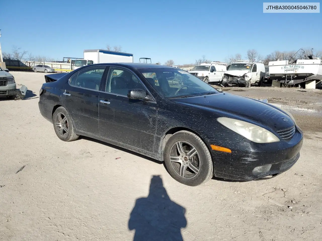2004 Lexus Es 330 VIN: JTHBA30G045046780 Lot: 47369565