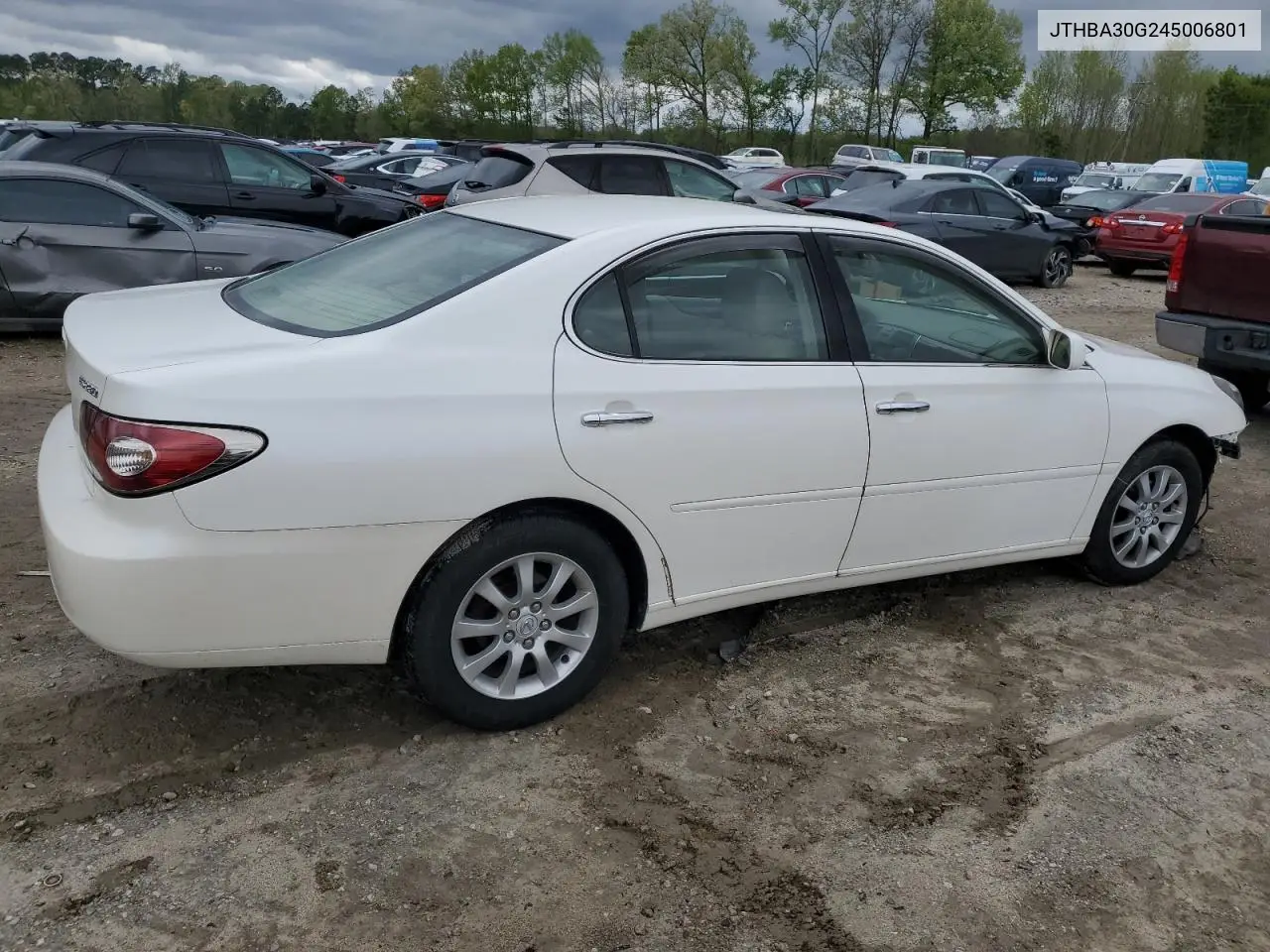 2004 Lexus Es 330 VIN: JTHBA30G245006801 Lot: 53098225