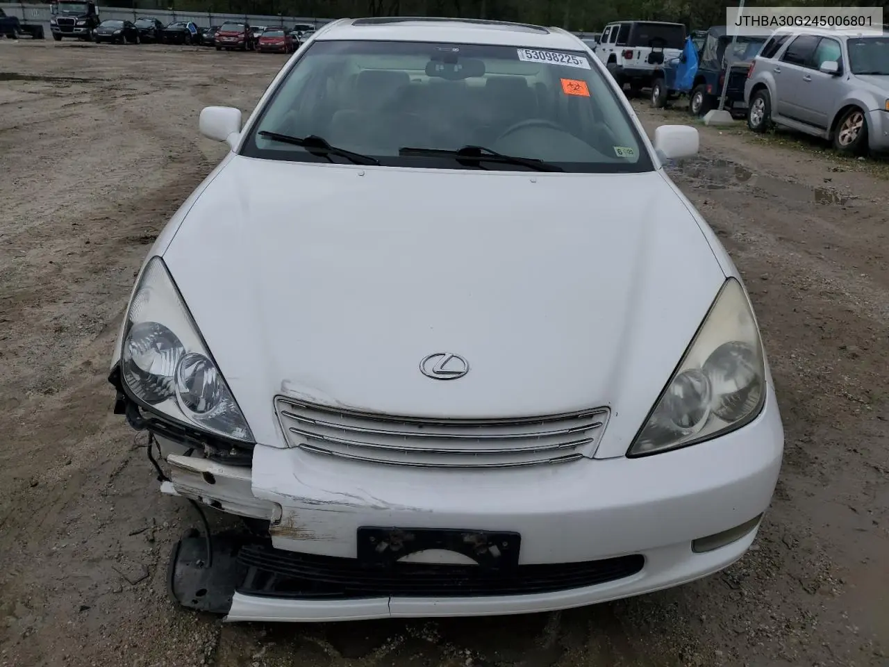 2004 Lexus Es 330 VIN: JTHBA30G245006801 Lot: 53098225