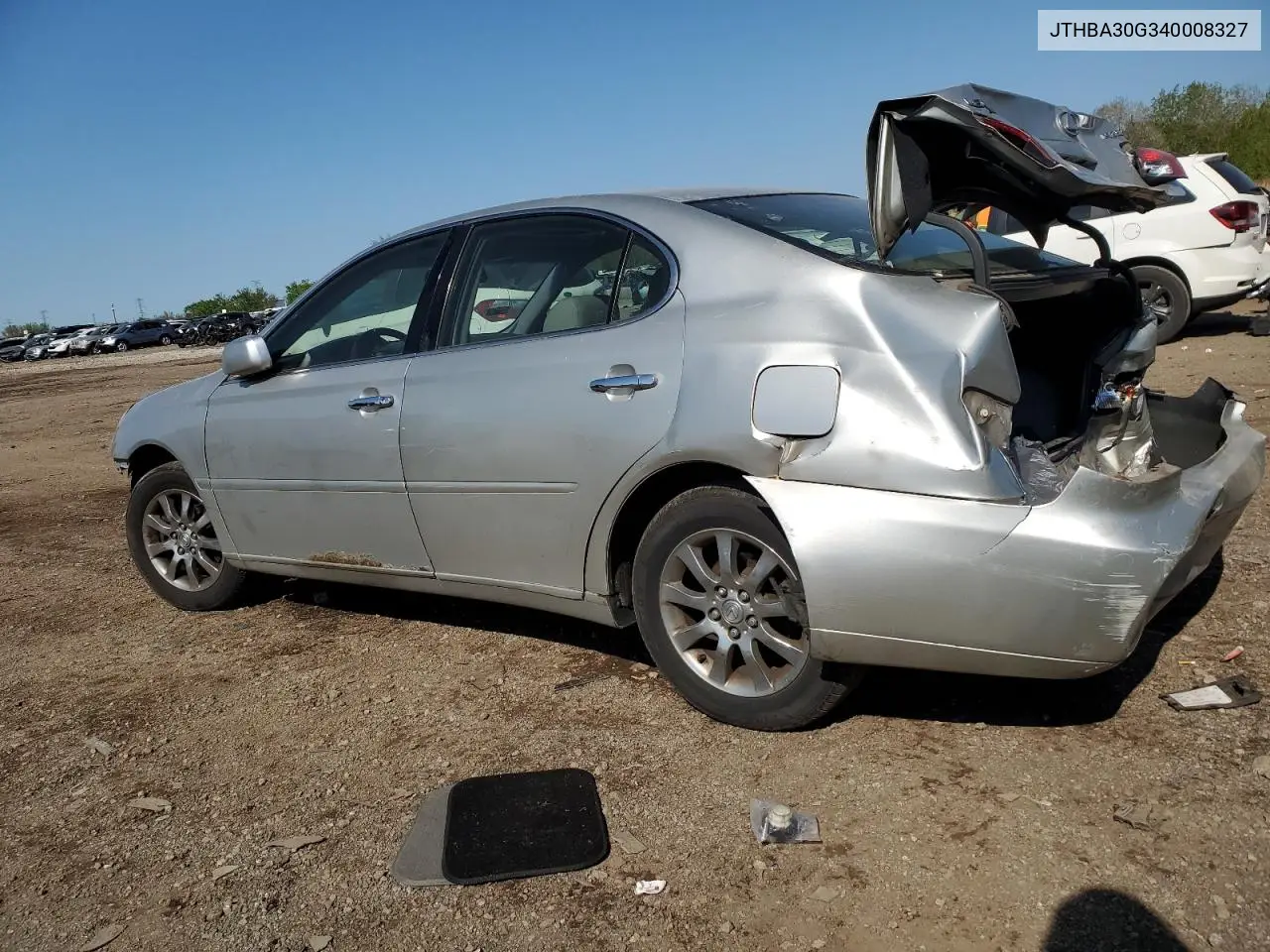 2004 Lexus Es 330 VIN: JTHBA30G340008327 Lot: 56041245
