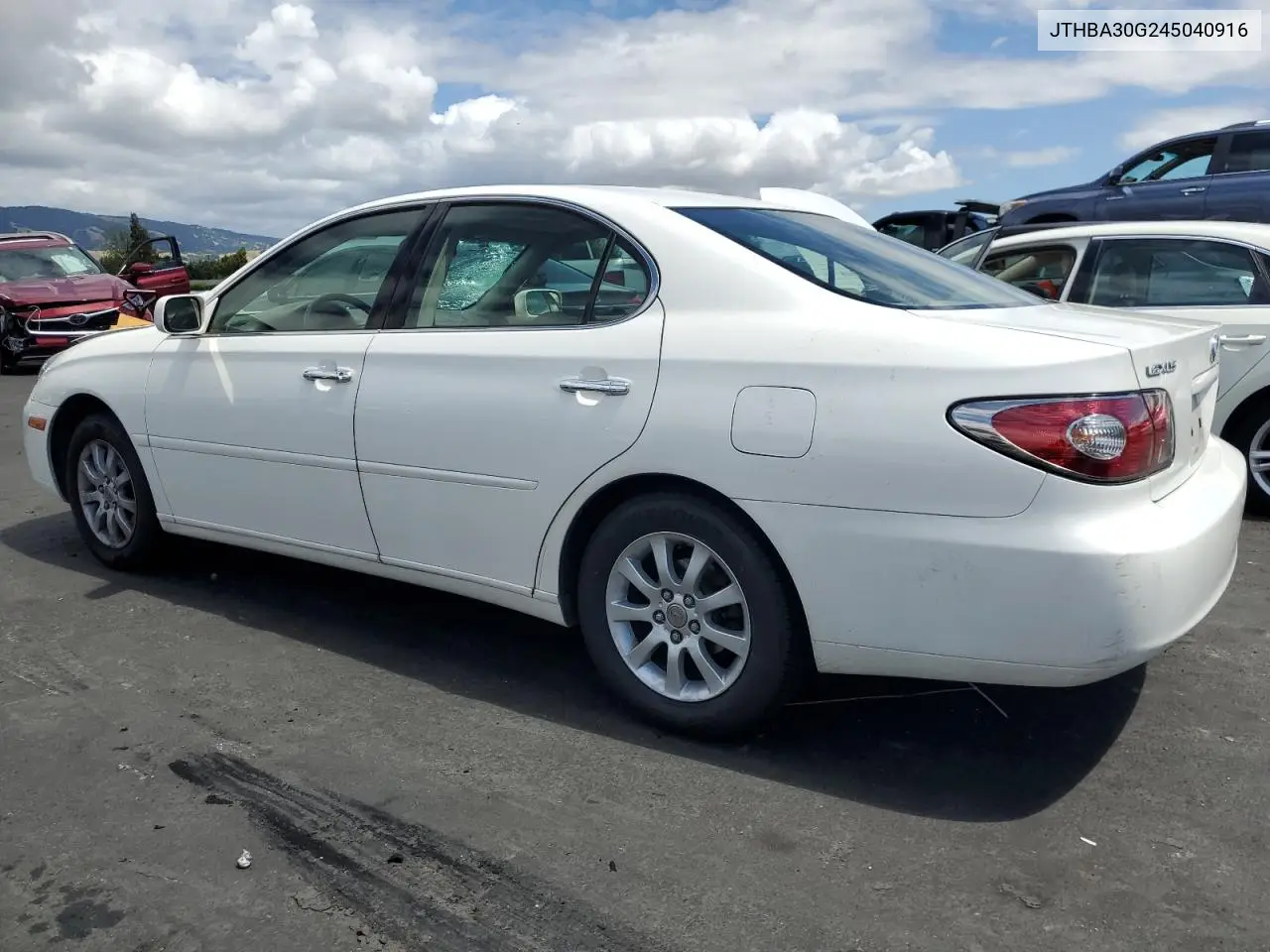 2004 Lexus Es 330 VIN: JTHBA30G245040916 Lot: 56377695
