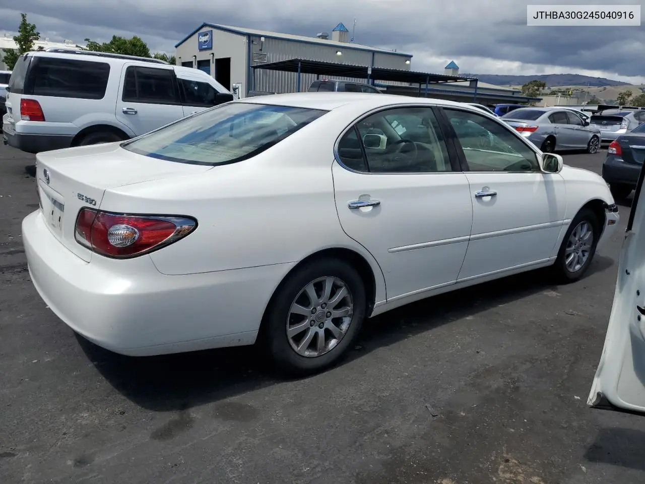 2004 Lexus Es 330 VIN: JTHBA30G245040916 Lot: 56377695