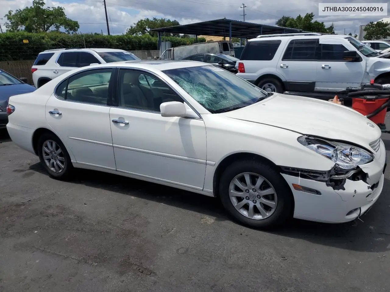 2004 Lexus Es 330 VIN: JTHBA30G245040916 Lot: 56377695