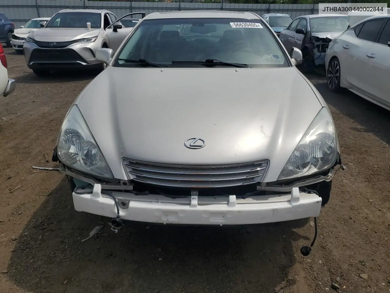 2004 Lexus Es 330 VIN: JTHBA30G440002844 Lot: 56630405