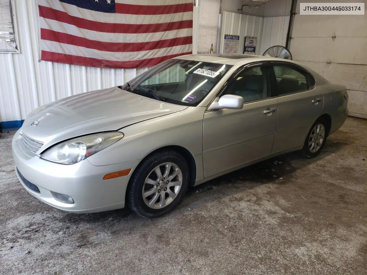 2004 Lexus Es 330 VIN: JTHBA30G445033174 Lot: 61621055