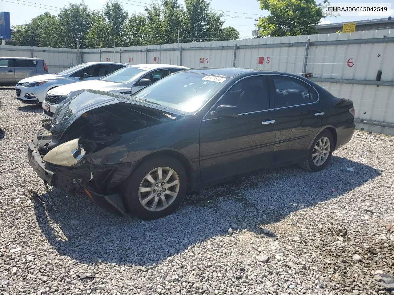 2004 Lexus Es 330 VIN: JTHBA30G045042549 Lot: 61871835