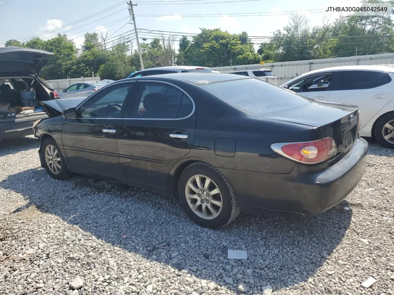 2004 Lexus Es 330 VIN: JTHBA30G045042549 Lot: 61871835