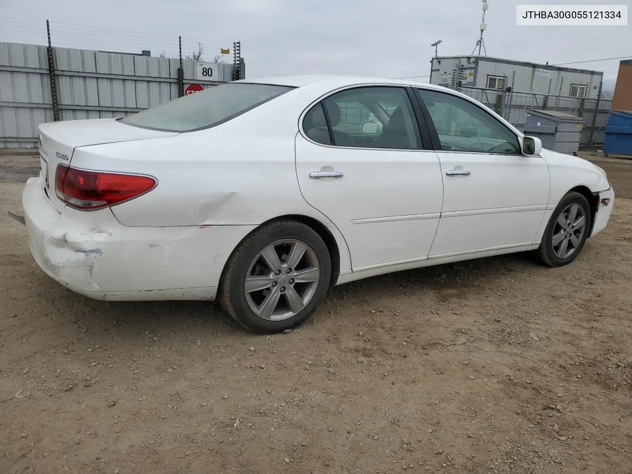 2005 Lexus Es 330 VIN: JTHBA30G055121334 Lot: 43207575