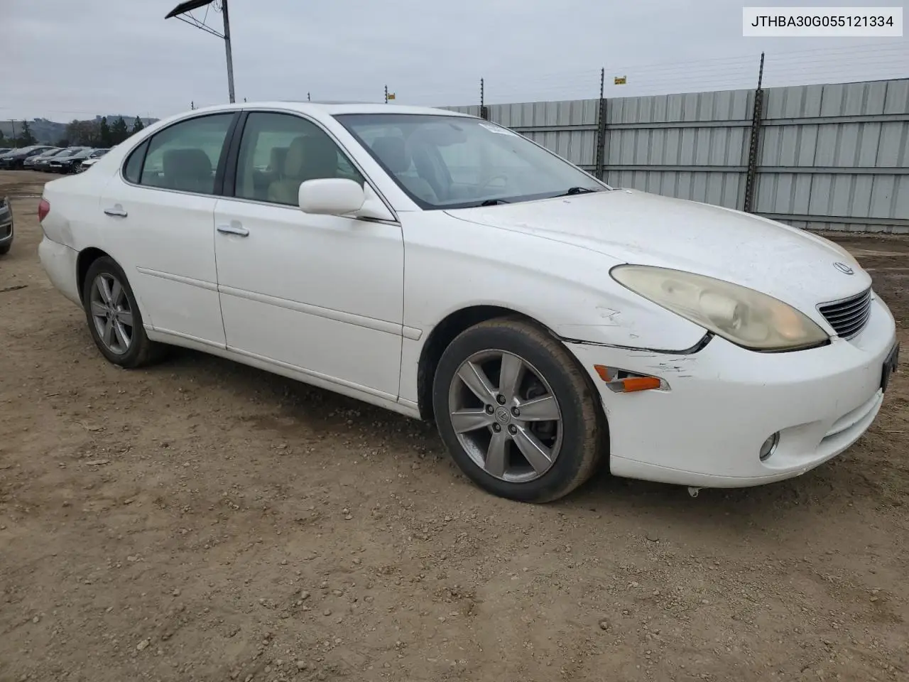 2005 Lexus Es 330 VIN: JTHBA30G055121334 Lot: 43207575