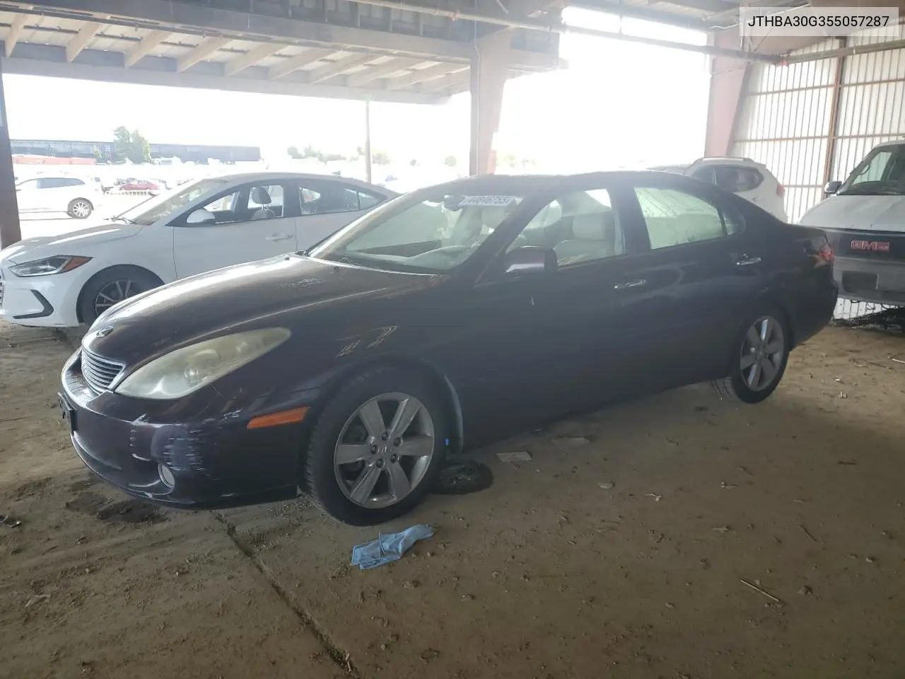 2005 Lexus Es 330 VIN: JTHBA30G355057287 Lot: 44846755