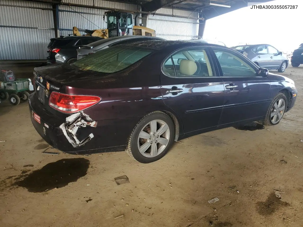 2005 Lexus Es 330 VIN: JTHBA30G355057287 Lot: 44846755