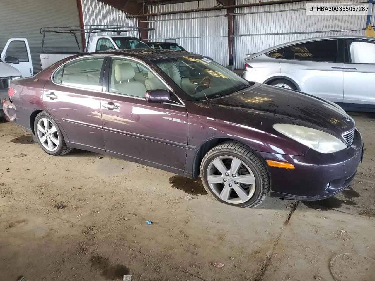 2005 Lexus Es 330 VIN: JTHBA30G355057287 Lot: 44846755