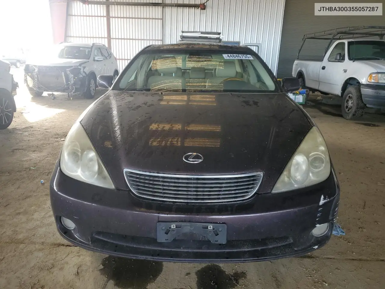 2005 Lexus Es 330 VIN: JTHBA30G355057287 Lot: 44846755