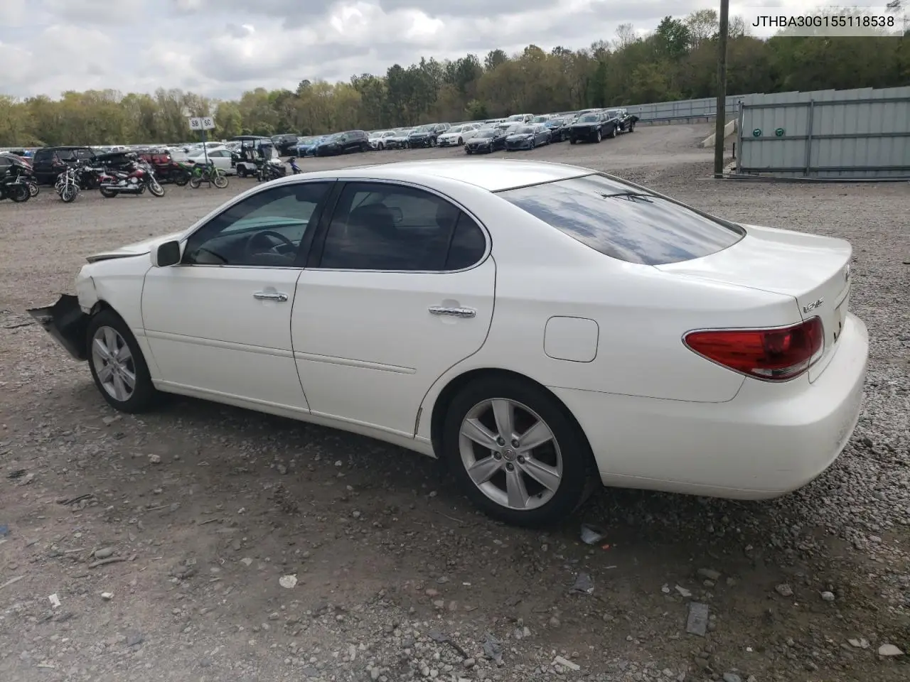 2005 Lexus Es 330 VIN: JTHBA30G155118538 Lot: 51164825
