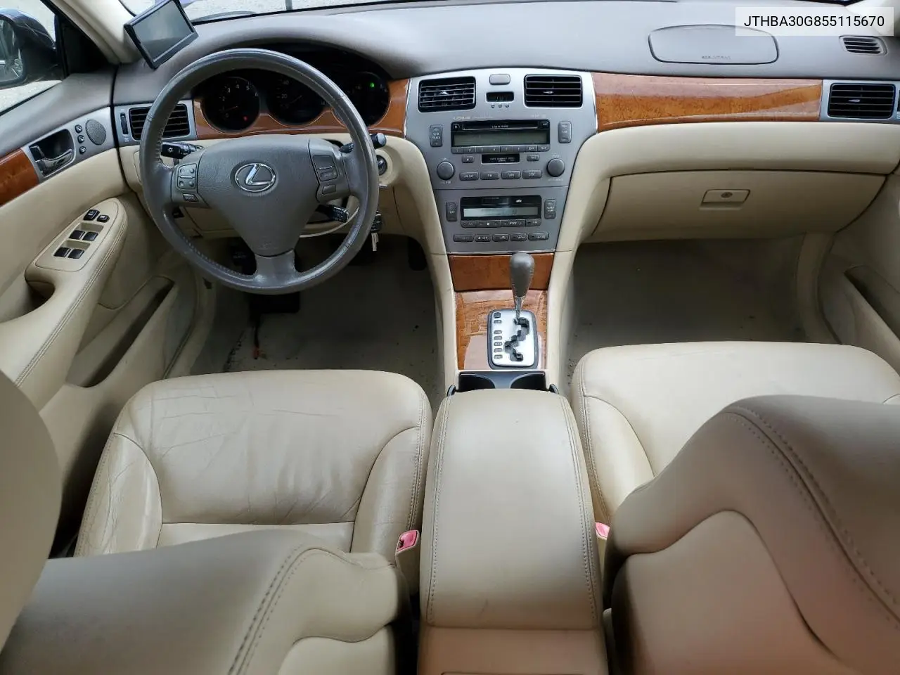 2005 Lexus Es 330 VIN: JTHBA30G855115670 Lot: 52748945