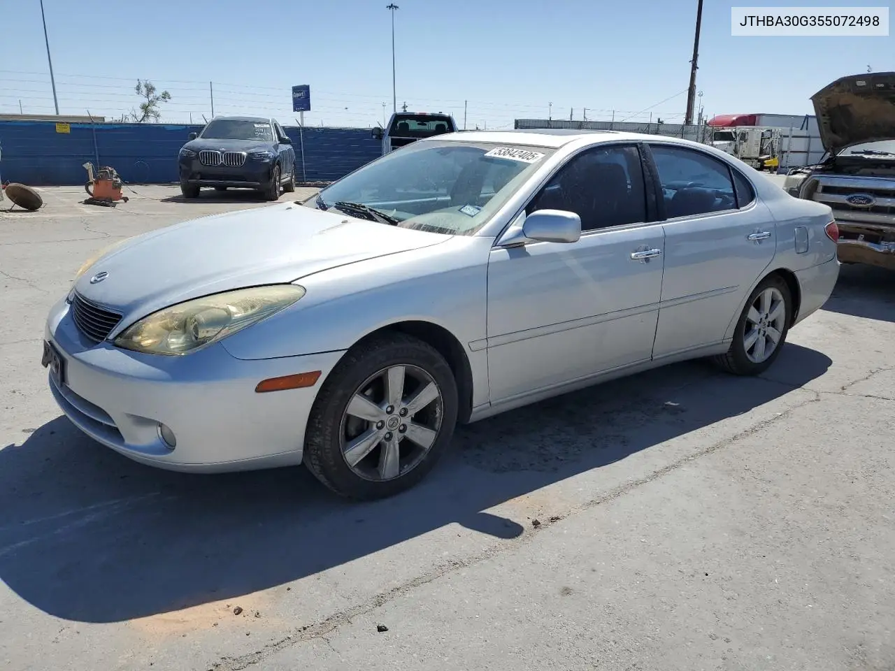 2005 Lexus Es 330 VIN: JTHBA30G355072498 Lot: 53842405