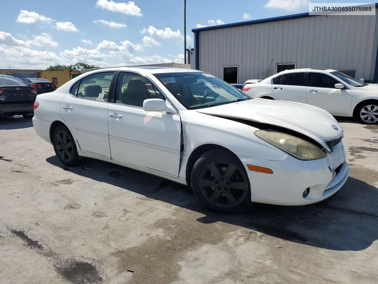 2005 Lexus Es 330 VIN: JTHBA30G855075588 Lot: 56474215