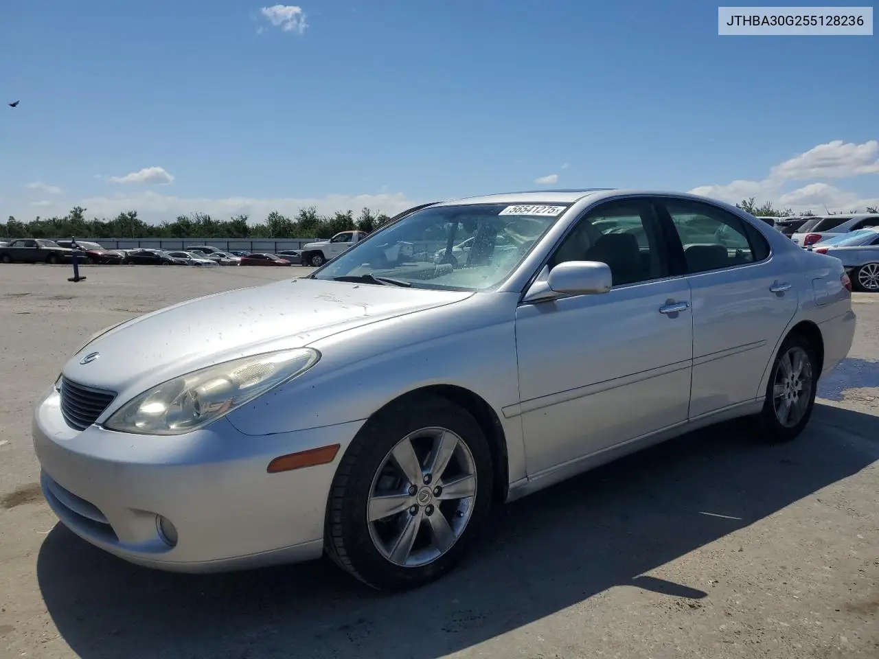2005 Lexus Es 330 VIN: JTHBA30G255128236 Lot: 56541275