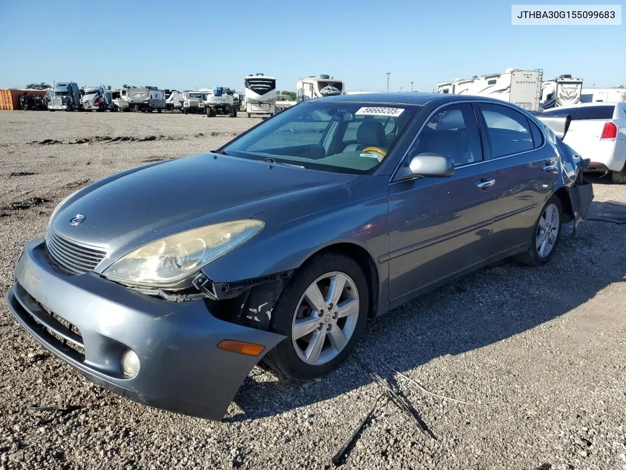 2005 Lexus Es 330 VIN: JTHBA30G155099683 Lot: 56668205