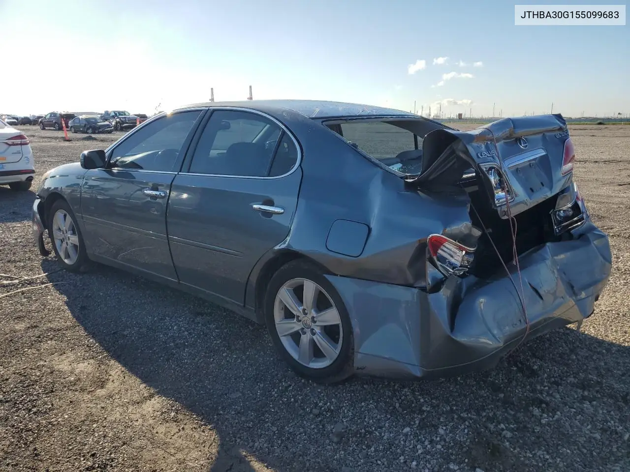 2005 Lexus Es 330 VIN: JTHBA30G155099683 Lot: 56668205