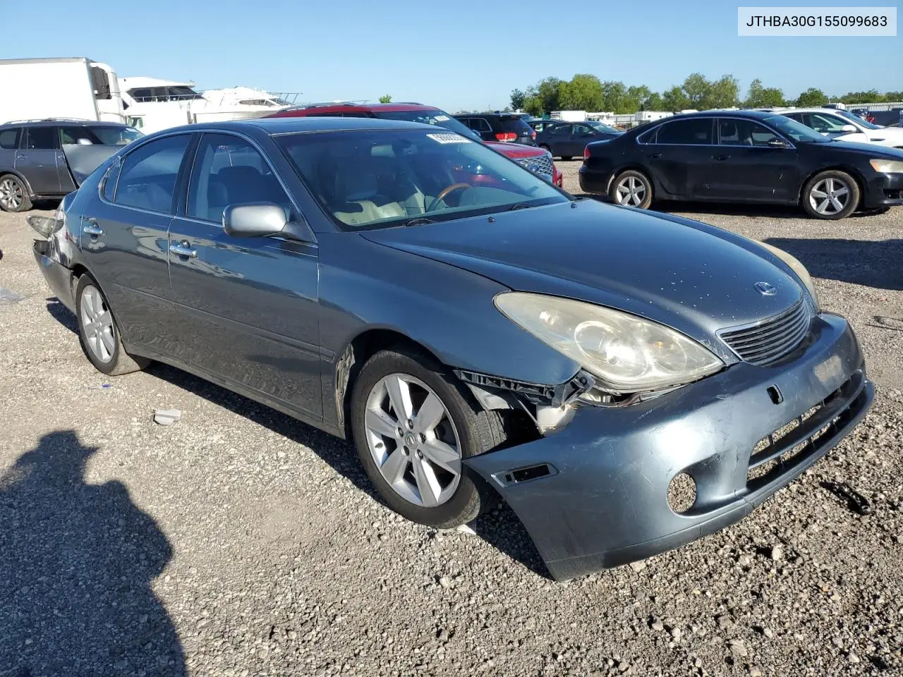 2005 Lexus Es 330 VIN: JTHBA30G155099683 Lot: 56668205
