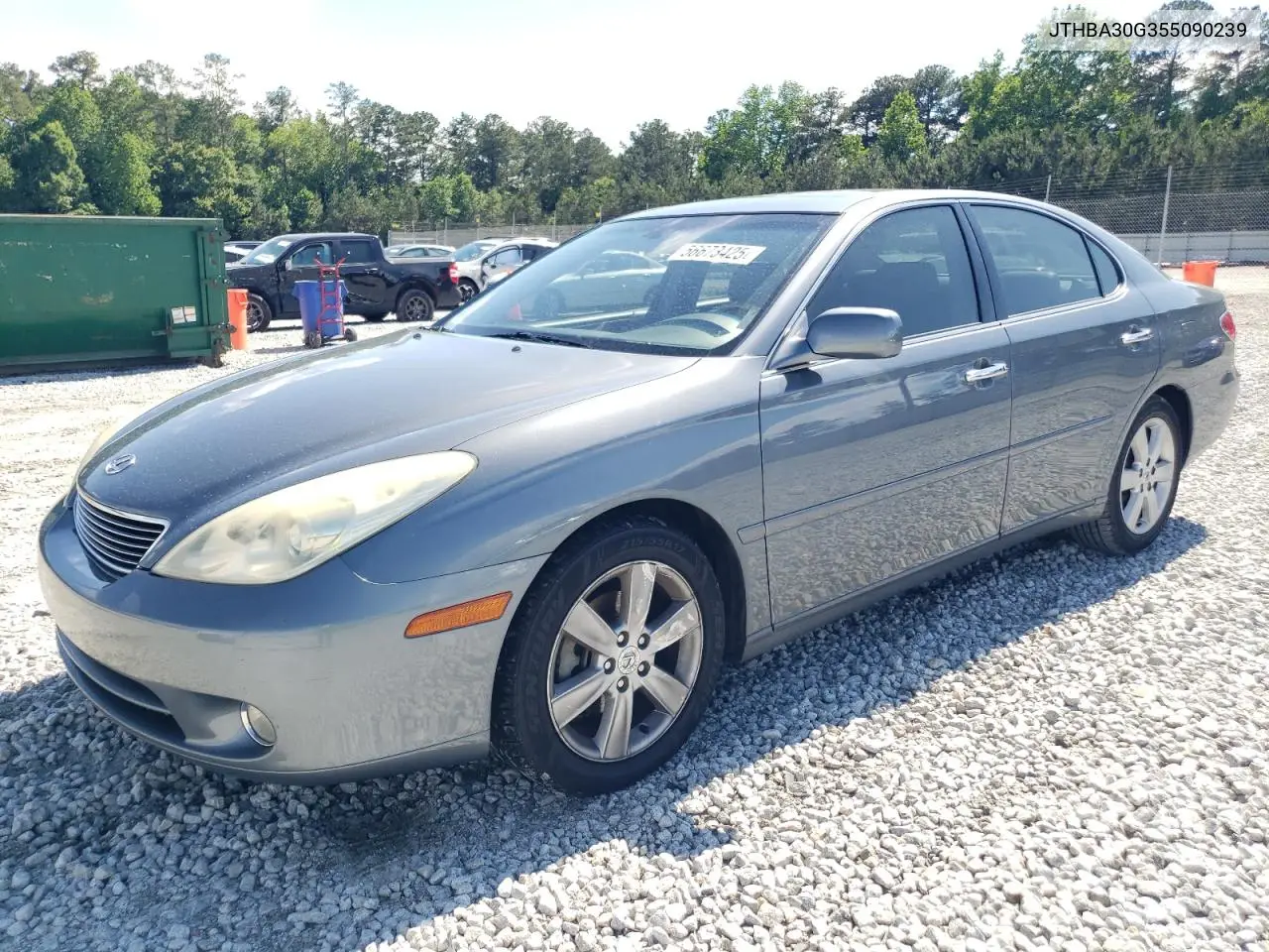 2005 Lexus Es 330 VIN: JTHBA30G355090239 Lot: 56673425