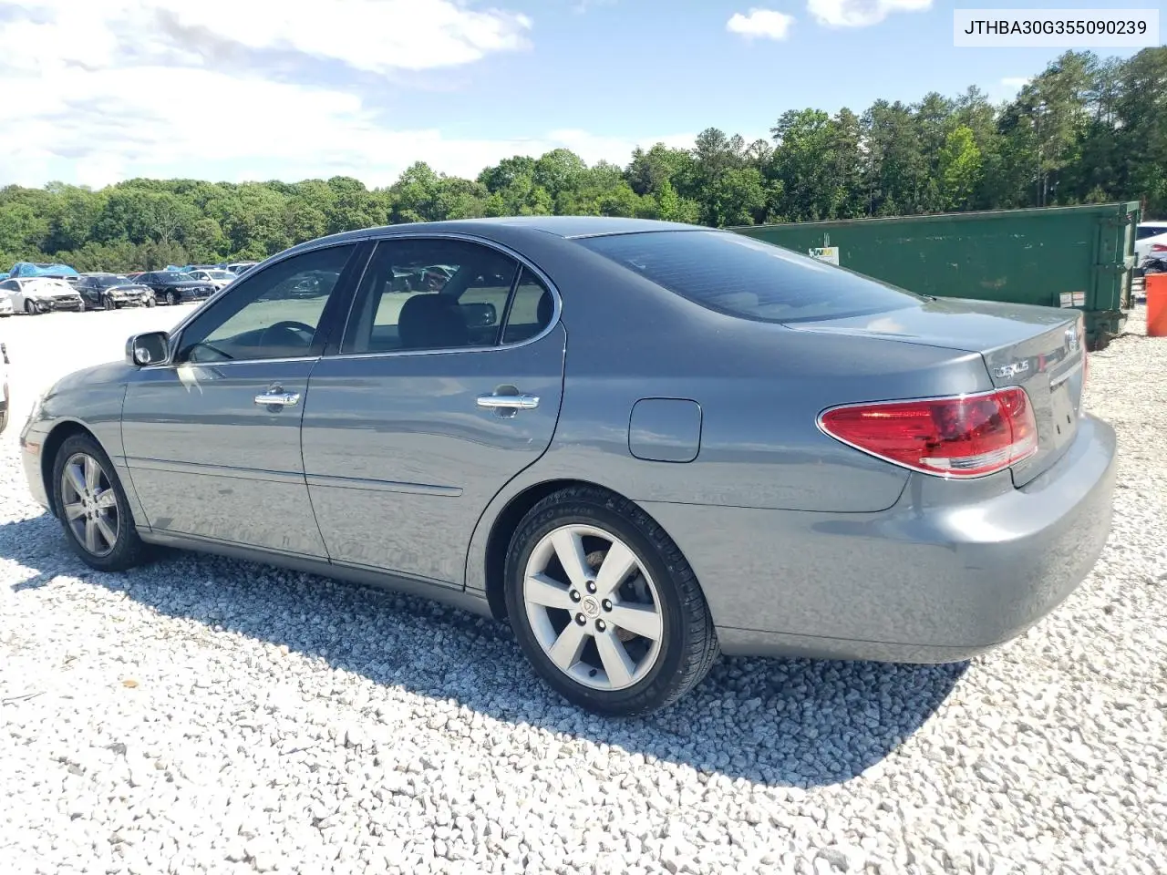 2005 Lexus Es 330 VIN: JTHBA30G355090239 Lot: 56673425