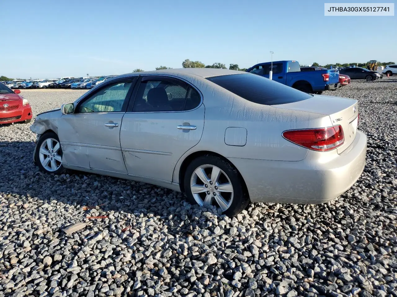 2005 Lexus Es 330 VIN: JTHBA30GX55127741 Lot: 61994905