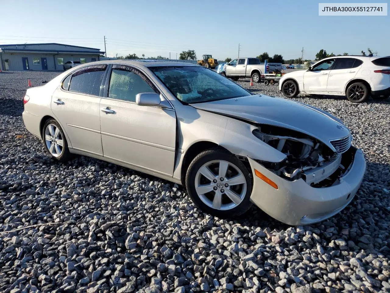 2005 Lexus Es 330 VIN: JTHBA30GX55127741 Lot: 61994905