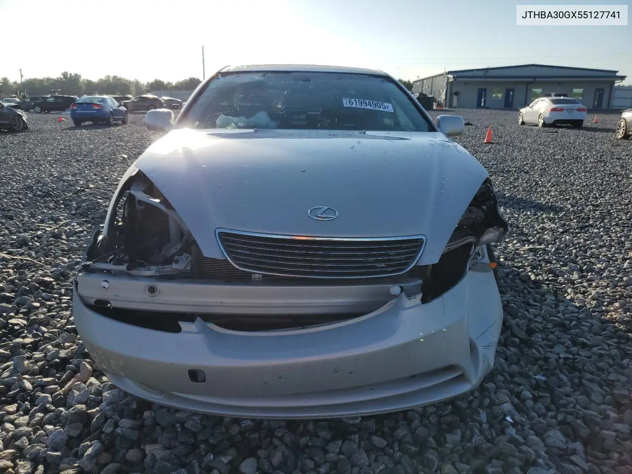 2005 Lexus Es 330 VIN: JTHBA30GX55127741 Lot: 61994905