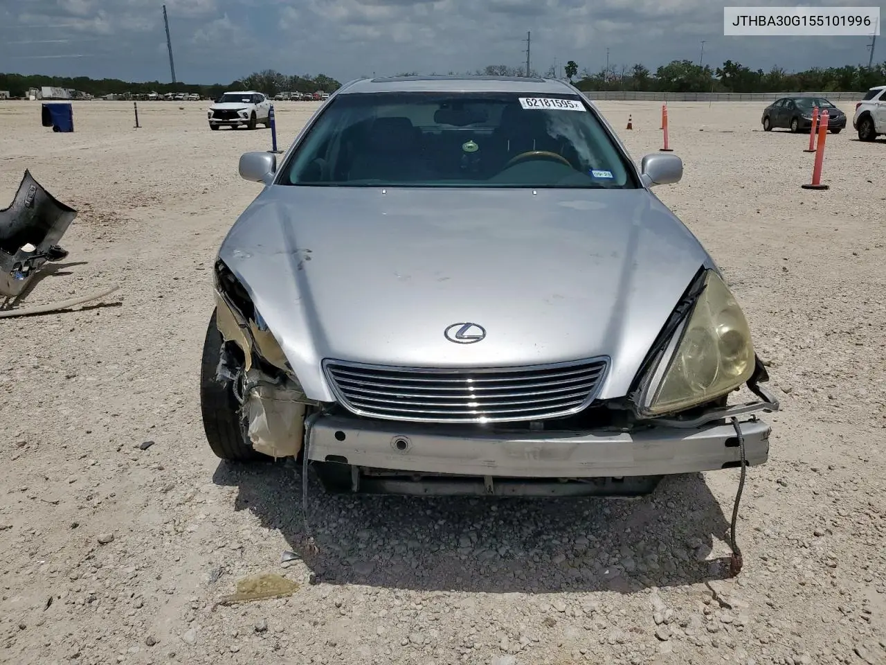 2005 Lexus Es 330 VIN: JTHBA30G155101996 Lot: 62181595