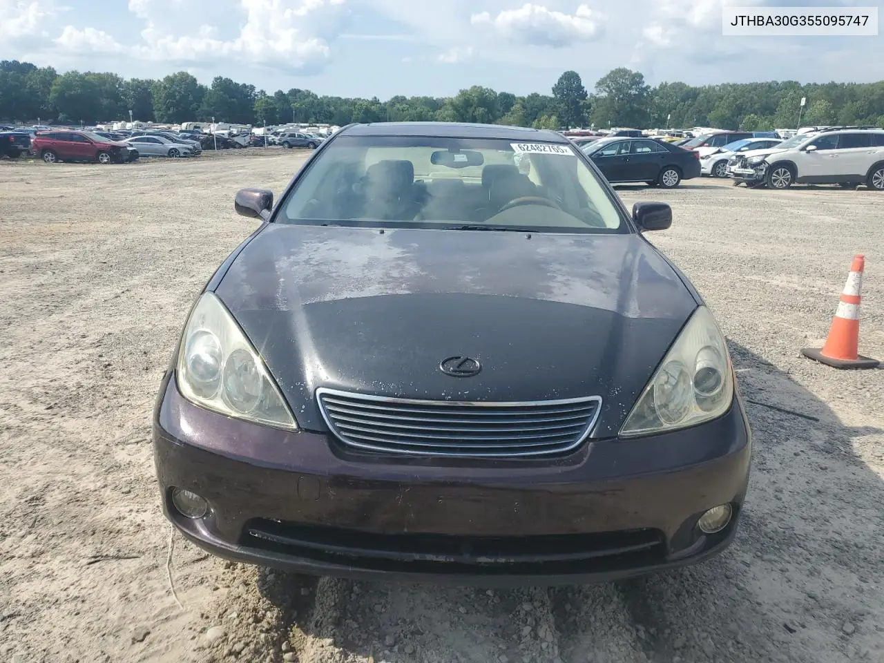 2005 Lexus Es 330 VIN: JTHBA30G355095747 Lot: 62482765