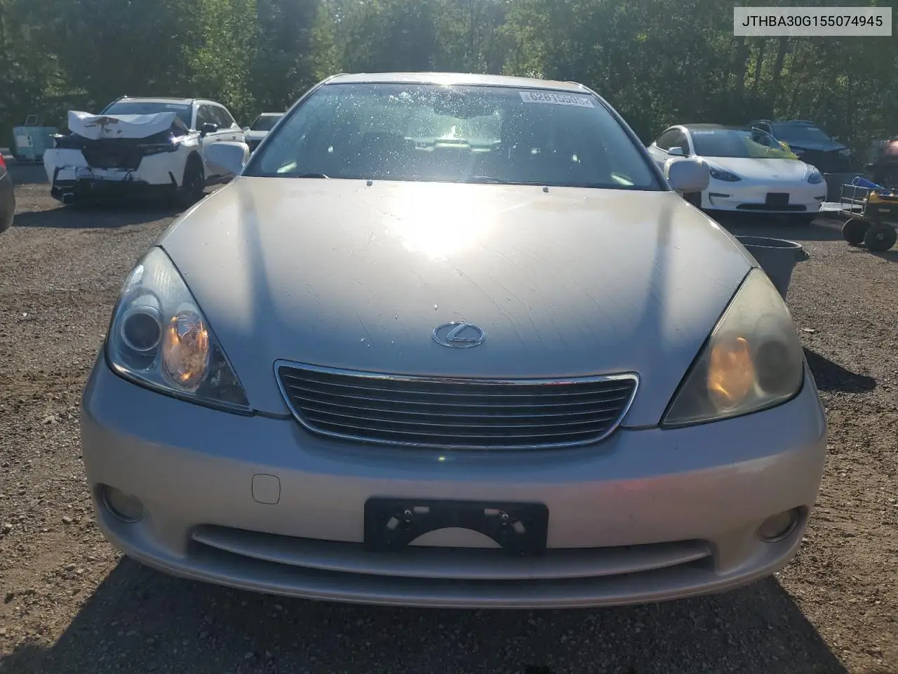 2005 Lexus Es 330 VIN: JTHBA30G155074945 Lot: 62815505