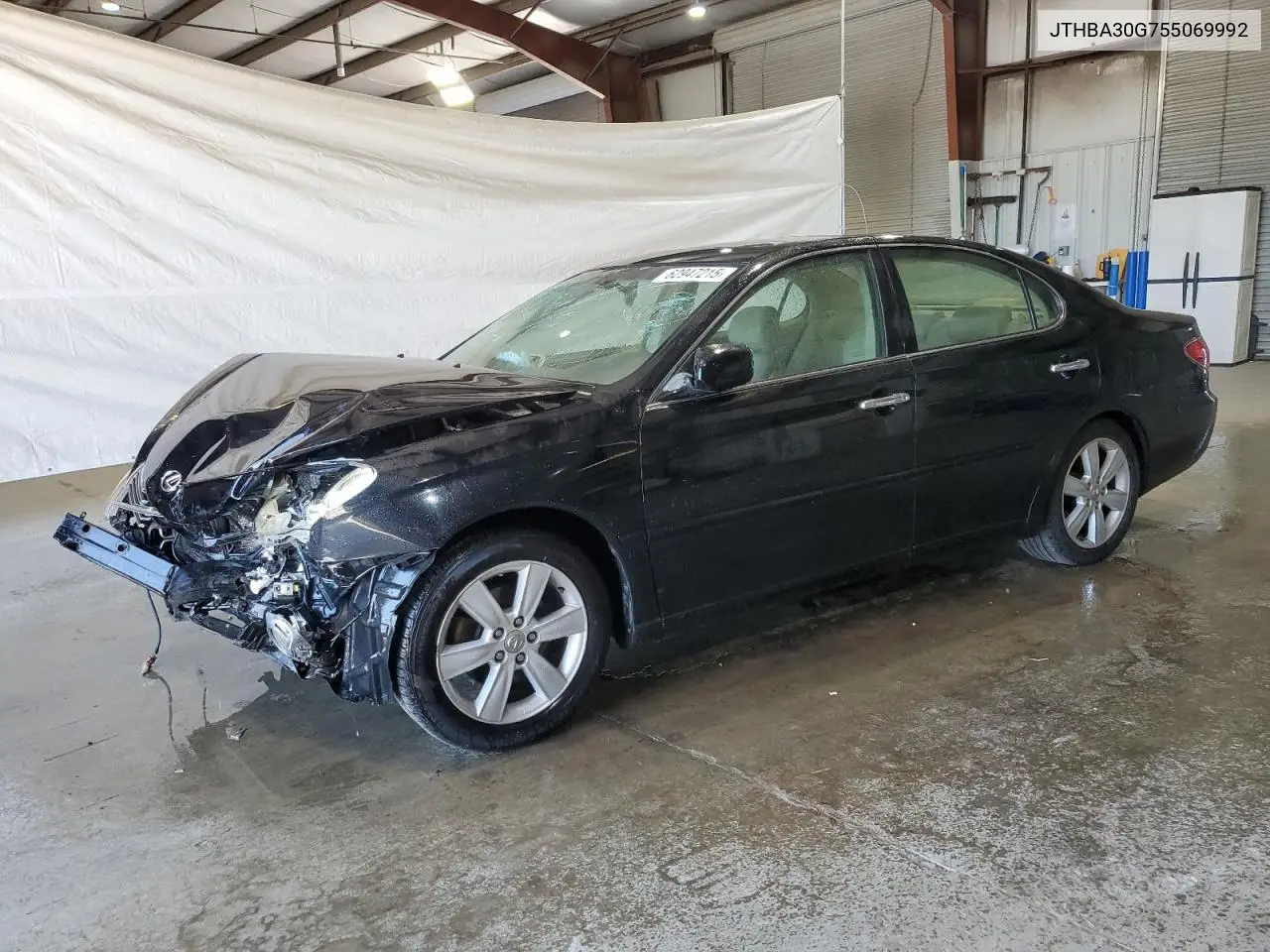 2005 Lexus Es 330 VIN: JTHBA30G755069992 Lot: 62947215